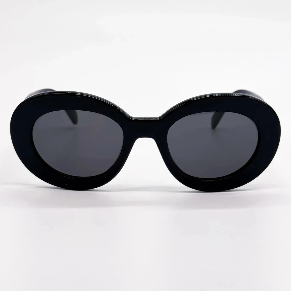 NWT Celine CL40312U-01A-53 Black 53mm Sunglasses - Picture 3 of 5